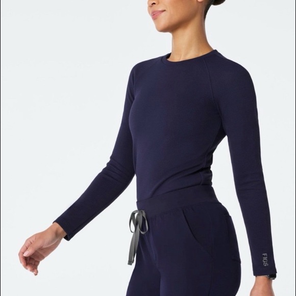 **SOLD** Figs Waffle Underscrub - Picture 2 of 5